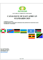 Screenshot 2026-02-05 132122 Catalogue of East African Standards 2025